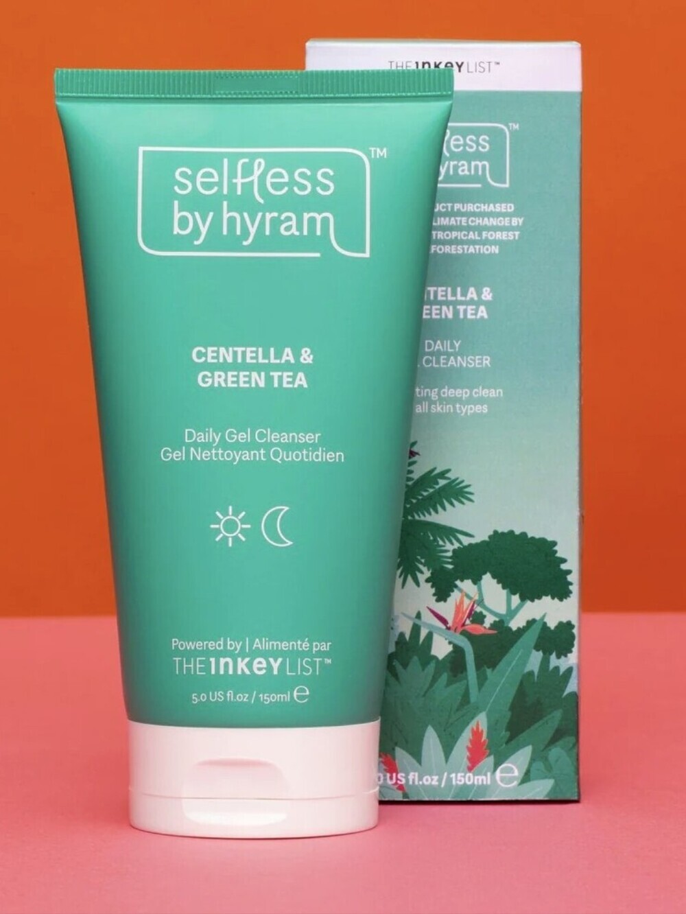Selfless By Hyram Centella & Green Tea Daily Gel Cleanser, 5oz, NIB